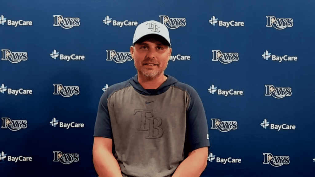 Rays manager Kevin Cash