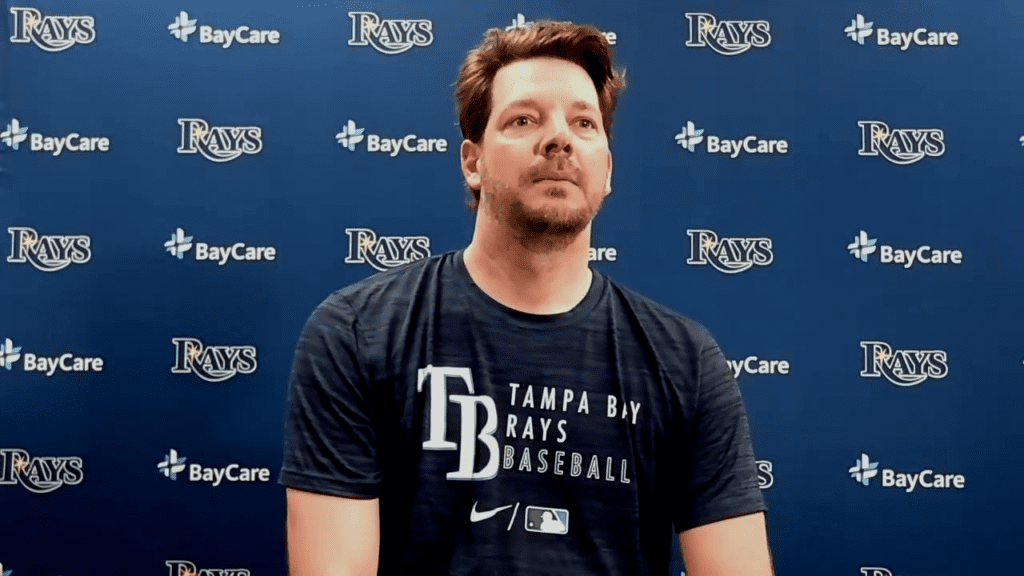 Rays pitcher Rich Hill