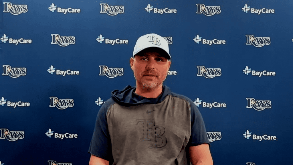 Rays manager Kevin Cash