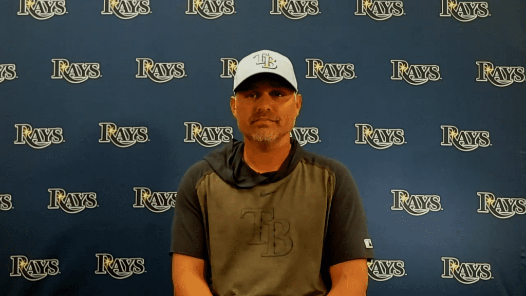Rays manager Kevin Cash