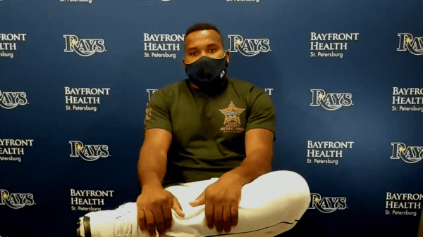 Rays pitcher Diego Castillo on returning from the COVID injured list
